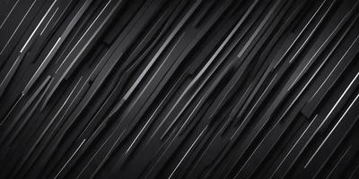 The primary subject of the image is a black and white pattern, which appears to be a close-up of a black background with a pattern of thin lines. The setting is a dark room, and the visual style is a black and white photo. The colors and mood of the image are predominantly dark and moody, with the black background and the thin lines creating a sense of depth and contrast.
