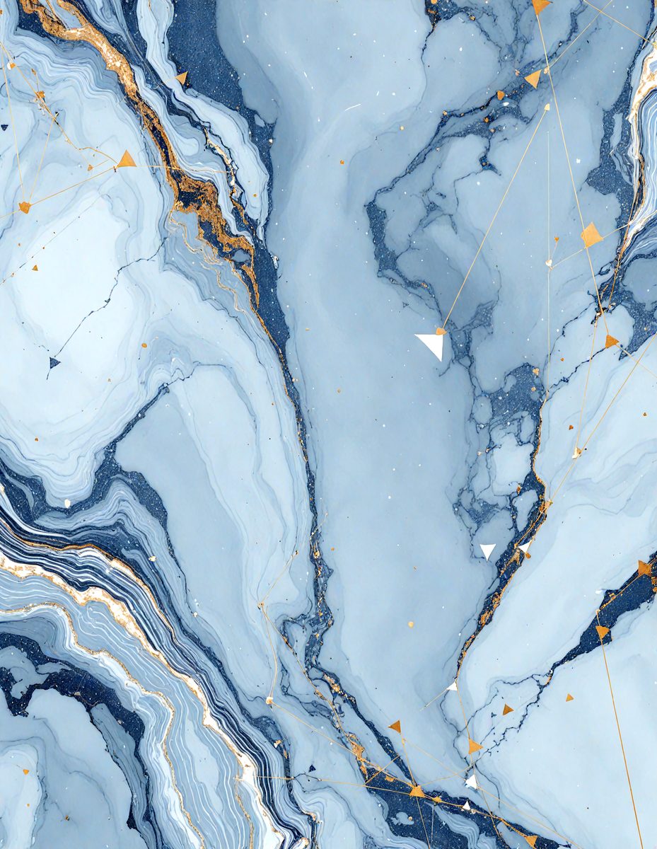 The image features a blue marble background with gold dots and a gold frame. The background is composed of a blue marble with gold dots, creating a unique and eye-catching design. The gold dots are scattered throughout the background, creating a unique and eye-catching design. The gold dots are placed in different locations, indicating that the background is multi-dimensional. The gold dots are scattered throughout the background, creating a unique and eye-catching design.