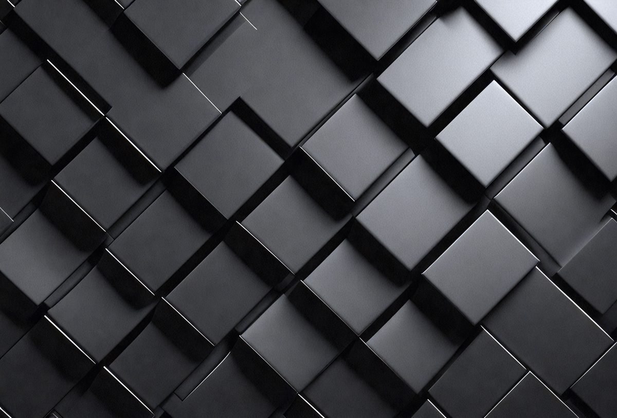 The image features a black background with a geometric pattern of squares and triangles. The background is composed of a variety of squares and triangles, creating a unique and modern design. The squares and triangles are arranged in a grid pattern, creating a unique and modern design. The squares and triangles are arranged in a grid pattern, creating a unique and modern design. The squares and triangles are arranged in a grid pattern, creating a unique and modern design.