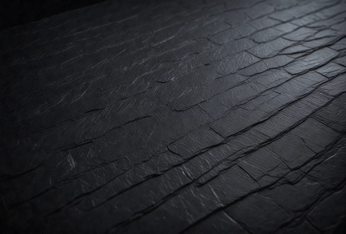 The image features a dark background with a black stone wall and a black table. The background is composed of dark gray and black tones, creating a mood of mystery and dread. The table is placed in the middle of the image, with the stone wall positioned in the background. The table is positioned in a way that is symmetrical, with the stone wall positioned in the middle. The table is positioned in a way that is symmetrical, with the stone wall positioned in the middle. The table is positioned in