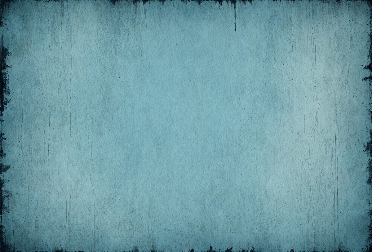 The primary subject of the image is a large, blue, textured surface. The setting is a room with a blue wall, and the visual style is a combination of a photo and a digital art. The colors and mood of the image are predominantly blue, creating a calm and serene atmosphere.