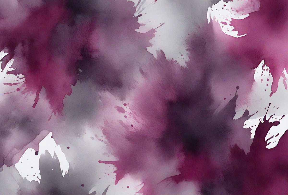 The primary subject of the image is a purple and white patterned design. The setting is a white and purple background, which creates a visually appealing contrast with the pattern. The visual style of the image is a combination of digital art and illustration, giving it a unique and artistic appearance. The dominant colors in the image are purple and white, creating a calm and soothing atmosphere.