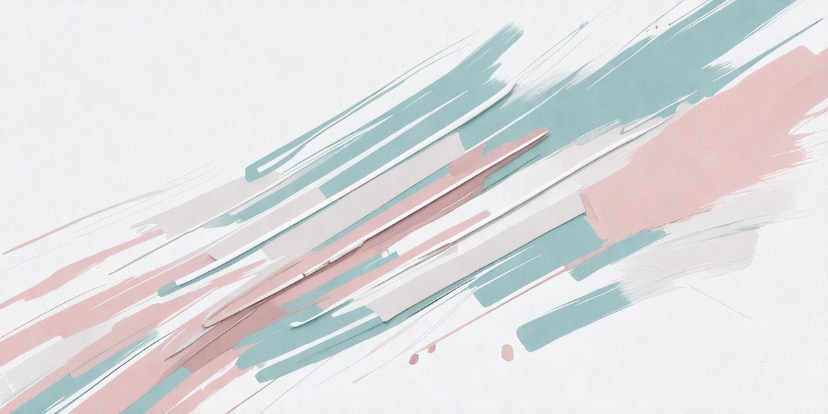 The primary subject of the image is a painting or drawing of a colorful striped pattern. The setting is a white background, and the visual style appears to be a combination of digital art and illustration. The colors and mood of the image are vibrant and lively, with a focus on the striped pattern.