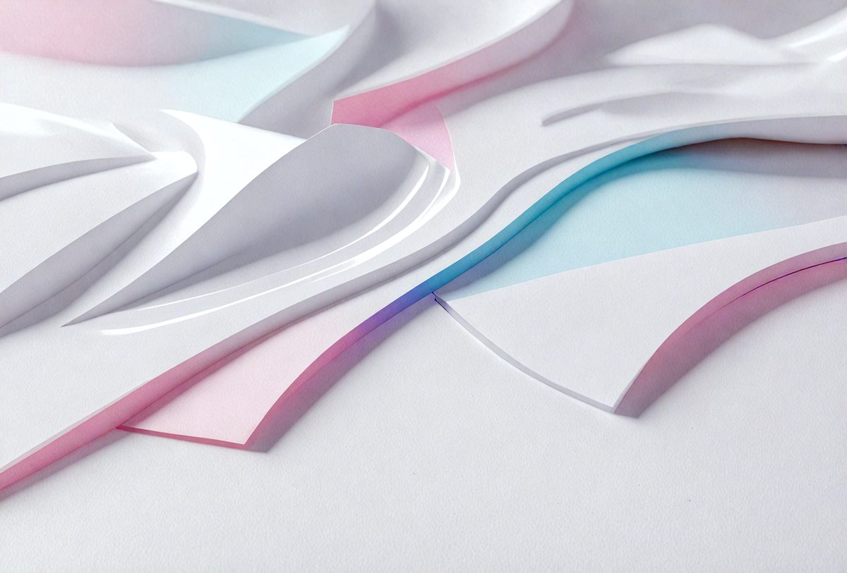 The primary subject of the image is a collection of colorful paper cutouts. The paper cutouts are arranged on a white surface, creating a visually appealing and vibrant display. The setting appears to be a workspace or a creative environment where the artist has crafted these intricate designs. The visual style of the image is a combination of digital art and illustration, showcasing the artist's skill in cutting and arranging the paper cutouts. The colors and mood of the image are lively and cheerful, with the various colors of the paper cutouts creating a sense of joy and creativity.