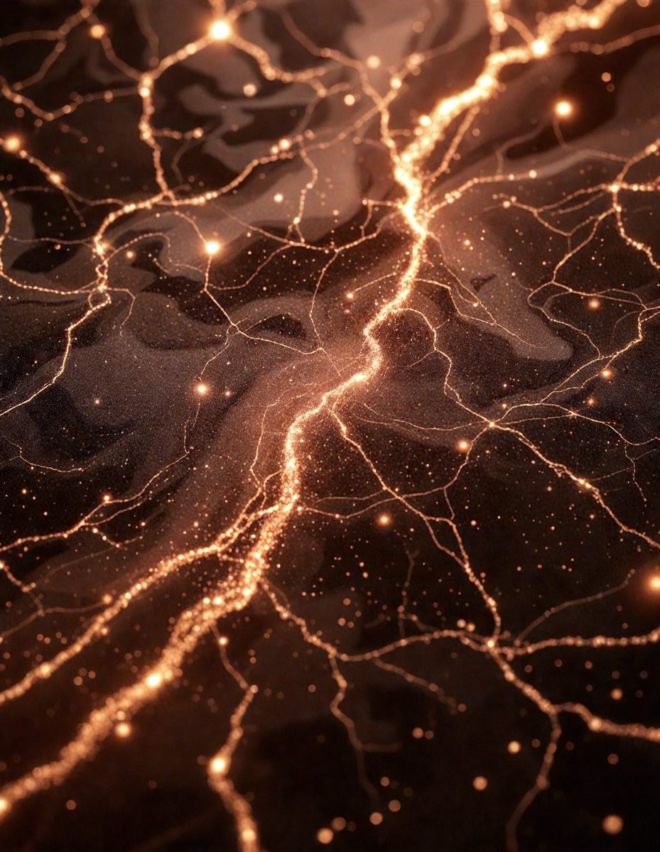 The primary subject of the image is a close-up of a brightly lit, swirling, and colorful pattern, which appears to be a digital art or illustration. The setting is a black background, which contrasts with the vibrant colors of the pattern. The visual style is a mix of digital art and illustration, creating a unique and captivating image. The colors and mood of the image are lively and energetic, with the swirling pattern and bright colors evoking a sense of movement and dynamism.