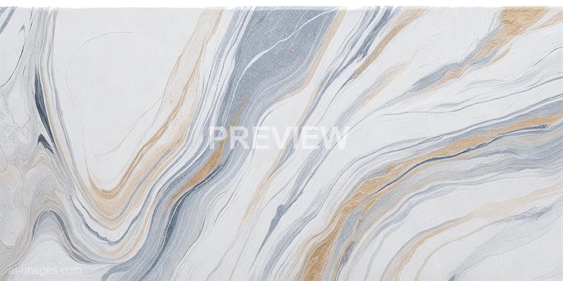 The image features a smooth, marble-like surface with flowing, wavy patterns in shades of white, gray, and beige. The intricate veining creates a natural, elegant texture reminiscent of polished stone or marble, with subtle variations in color and fine lines throughout.