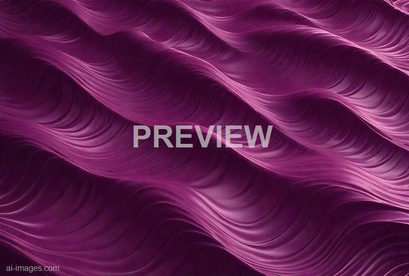 The image features abstract flowing lines and curves in shades of purple and pink, creating a smooth, wave-like pattern. The textures appear silky and layered, with subtle gradients that give a sense of depth and movement across the composition.