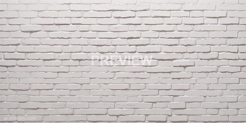The image features a uniform pattern of white brick wall with subtle textural details. The bricks are arranged in a horizontal pattern with slight variations in color and shading, giving the wall a clean, modern, and minimalistic appearance.