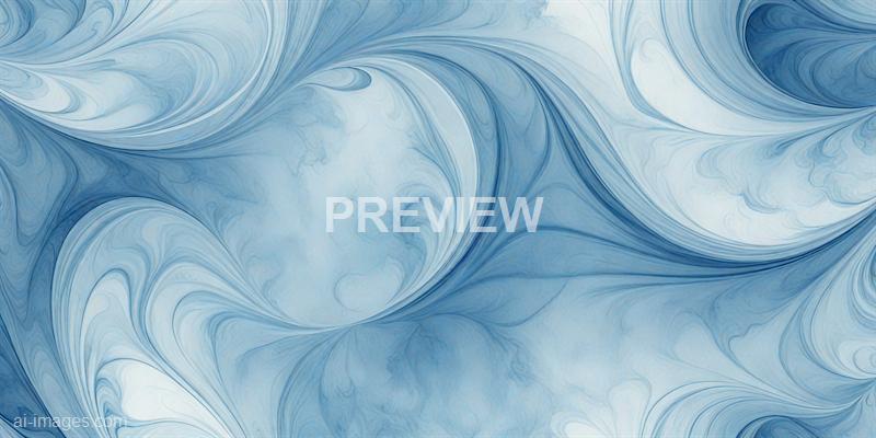 The image features an abstract pattern resembling swirling water or clouds, predominantly in shades of blue and white. The design has smooth, flowing lines that create a sense of movement and fluidity, with some areas appearing more concentrated in darker blue, while others are lighter and more diffuse. The overall effect is calming and dynamic, with a textured appearance that emphasizes the swirling motion.