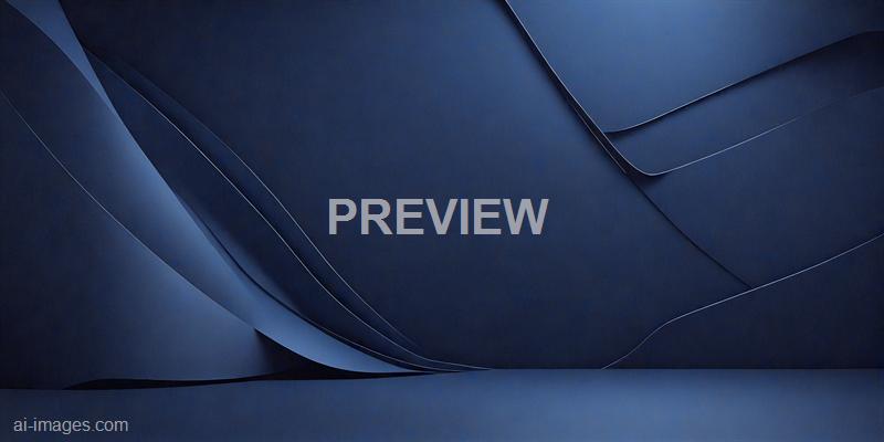 The image features an abstract composition of overlapping dark blue paper sheets with gently curved edges, creating a layered and textured appearance. The lighting accentuates the smooth surface and subtle shadows, giving a sense of depth and dimension to the arrangement. The overall tone is sleek and modern, emphasizing clean lines and minimalist design.