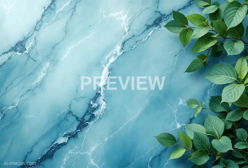 freepik__aqua-marine-marble-backdrop-and-texture-of-leaves-__79535_00000