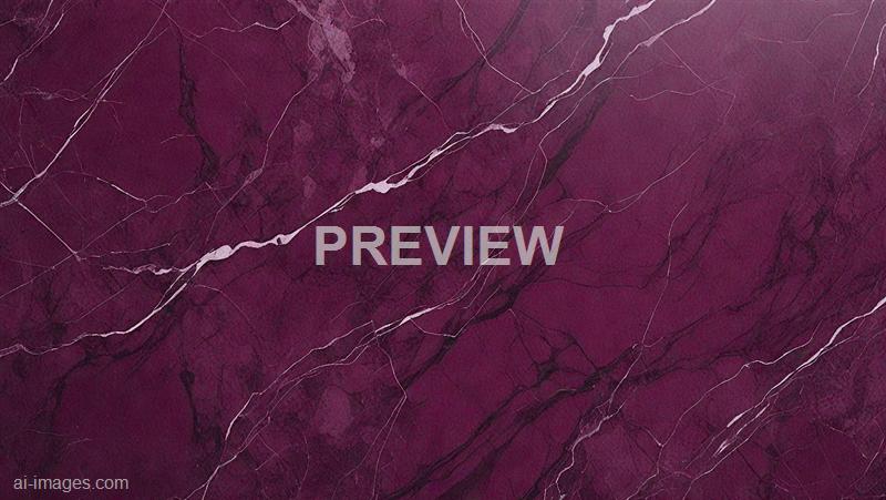 The image features a textured surface resembling a marble or stone material with a deep purple and magenta base color. It is characterized by intricate, irregular white and black veining that crisscrosses the surface, adding a sense of depth and complexity to the pattern. The overall appearance is rich and luxurious, often used in interior design for countertops or decorative accents.