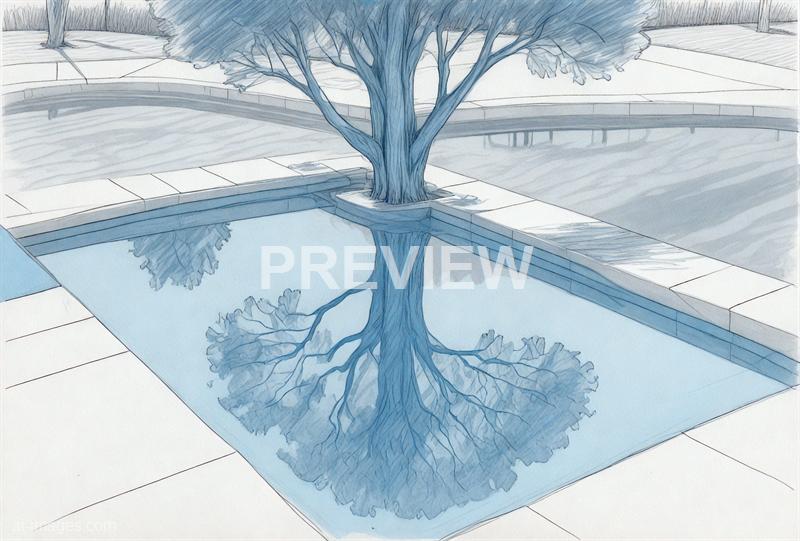freepik__sketch-lines-reflection-of-a-tree-in-a-pool-with-a__90488_250526081459_00001