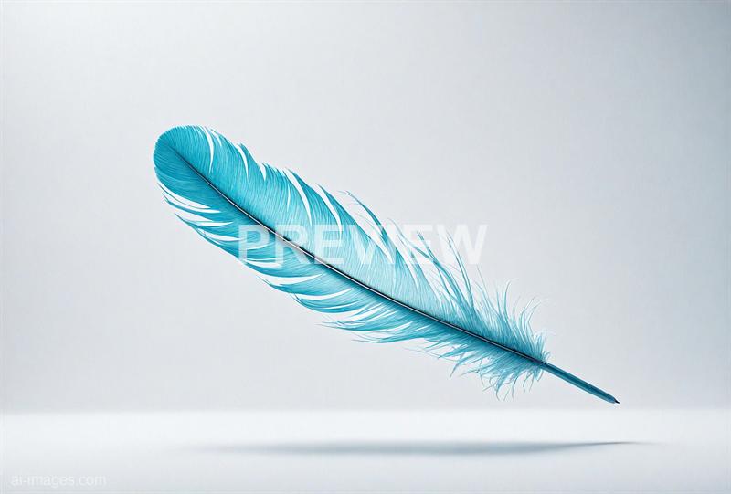 freepik__a-cyan-feather-floating-gently-above-white-backdro__14225_250928180006_00001