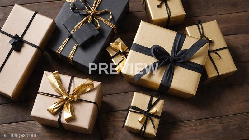 freepik__gifts-wrapped-in-black-and-gold-strings-on-wooden-__98532_250525163559_00001